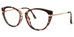 Peden Cateye Floral Glasses1
