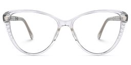 Muldrow Cateye Clear Glasses0