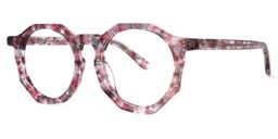 Deehan Geometric Red-Floral Glasses1