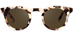 Abigail Round Light Tortoise Glasses13