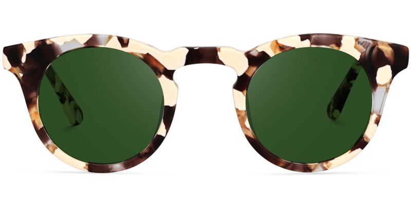 Round Light Tortoise Glasses10