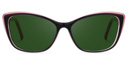 Fidelia Cat Eye Black Glasses11