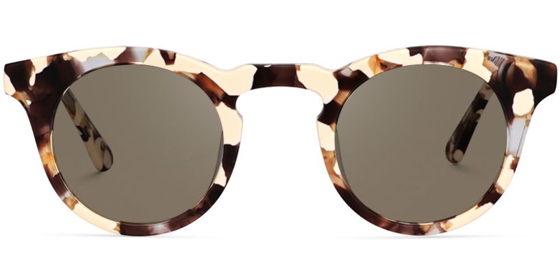 Round Light Tortoise Glasses9