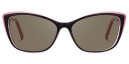 Fidelia Cat Eye Black Glasses8