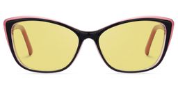 Fidelia Cat Eye Black Glasses12