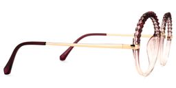 Escuela Round Red Glasses2