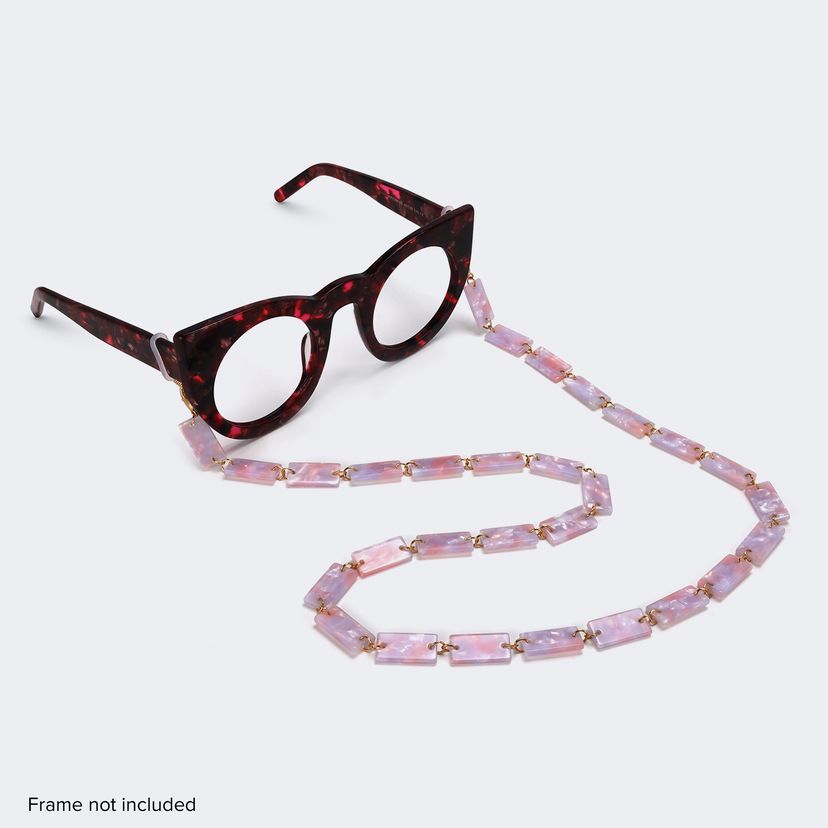 Pretty Lump Pink Eyeglasses Chains