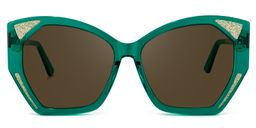Routh Geometric Green Glasses7