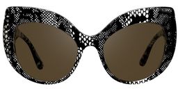 Kait Cat-eye Black Glasses8