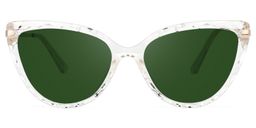 Lucas Cateye Clear Glasses7