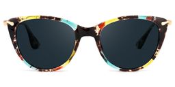 Clement Cat Eye Floral Glasses8