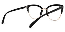 Randisha Cateye Black Glasses3
