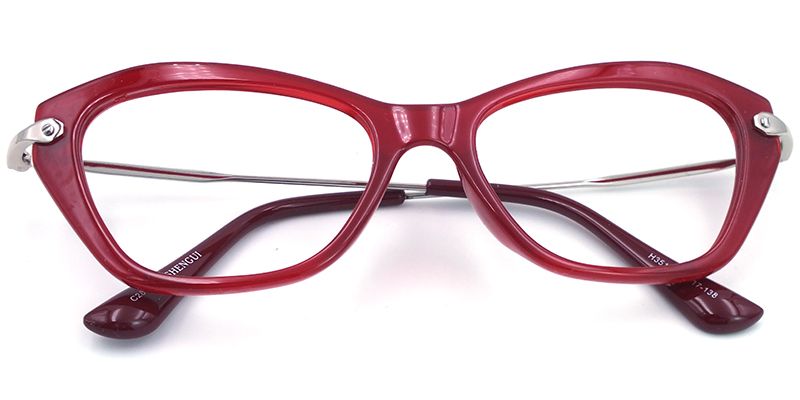 Mary Cute Cat Eye Glasses5