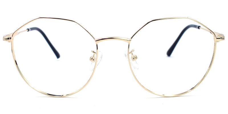 Try-on the Geometric Eyeglasses on Zeelool0