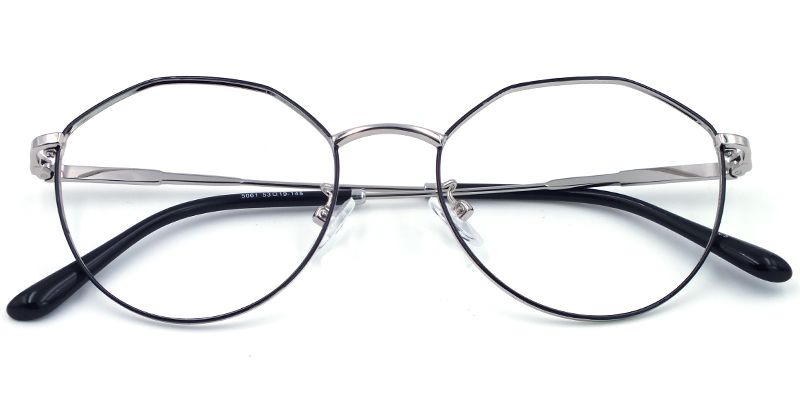 Try-on the Geometric Eyeglasses on Zeelool5