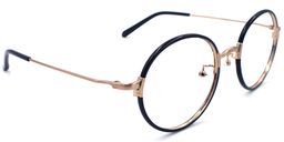  Paris Hilton Round Black Eyeglasses3