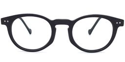 Joe Round Black Glasses0