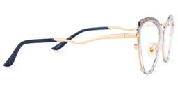 Arceiba Cateye Light-Gold Glasses2