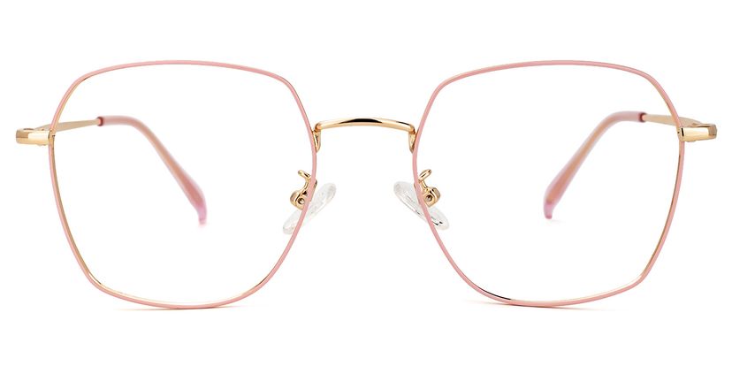 Munoz Square Rose-Gold Glasses