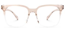 Myriam Square Beige Glasses0