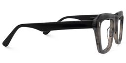 Aquino Square Gray Glasses2