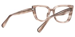 Peggy Cateye Beige Glasses4