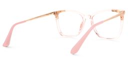 Rokea Square Pink Glasses3
