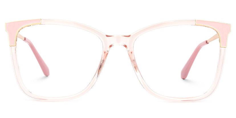 Rokea Square Pink Glasses