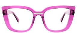 Peggy Cateye Purple Glasses0