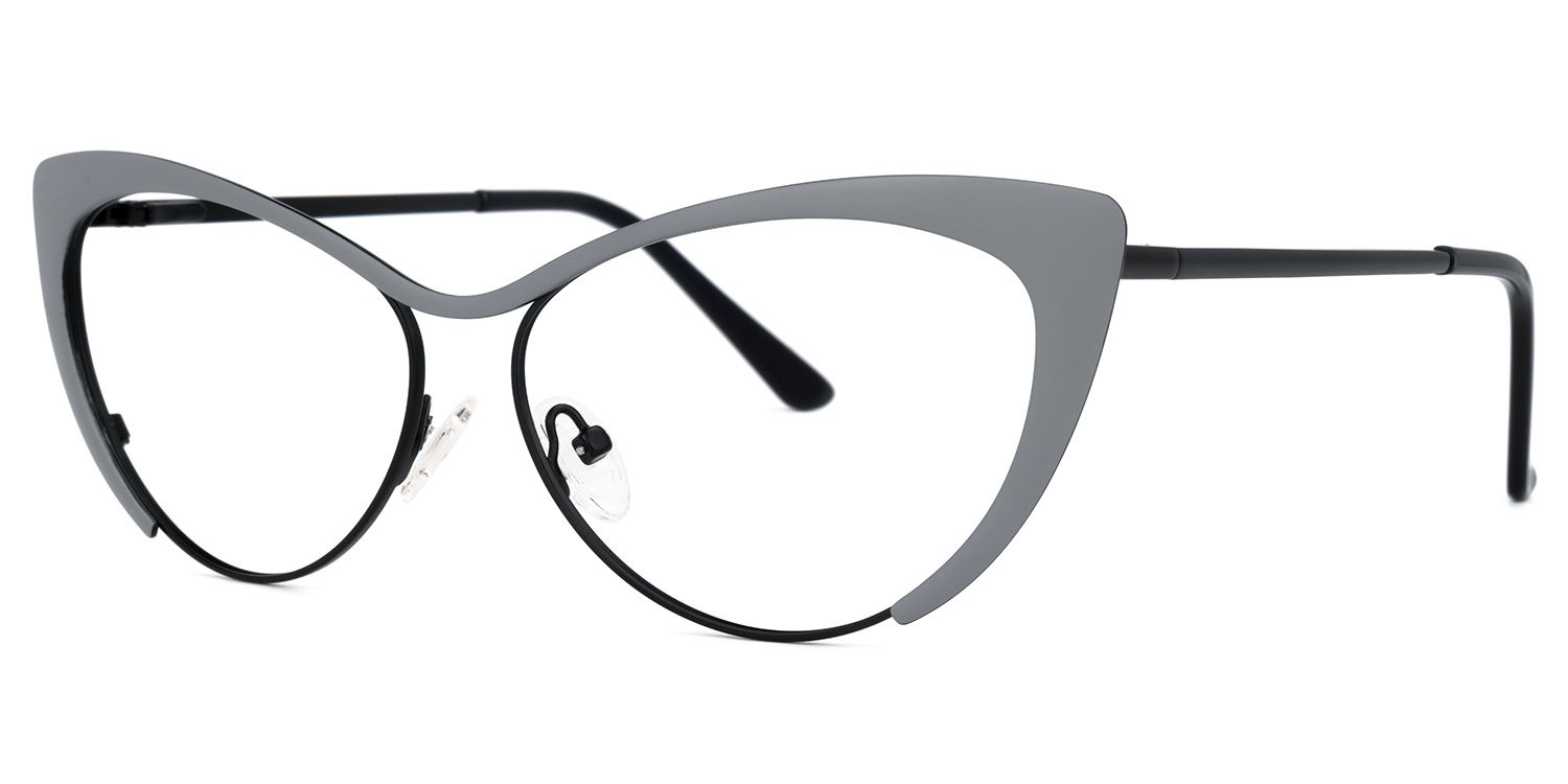 Cateye Black Glasses | Zeelool Eyeglasses1