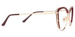 Terah Cateye Red Glasses2