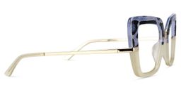 Natalin Square Snake/Skin Glasses2