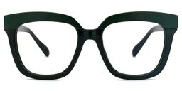 Cecelia Square Green Glasses0