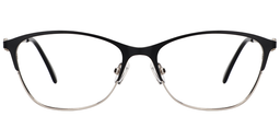 Cora Browline Black Glasses0