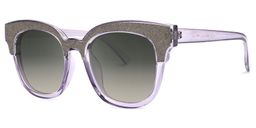 Mariel Square Purple Sunglasses1