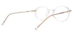 Billy Round Clear Glasses3