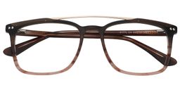 Erica Rectangle Black Eyeglasses1