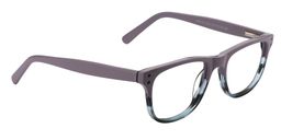 Alyssa Rectangle Purple Glasses4