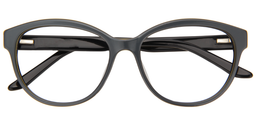 Reed Cat Eye Black Glasses1