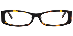 Tammy Rectangle Gold-Tortoise Glasses0