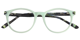 Ronald Round Green Glasses1