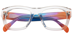 Eleanor Rectangle Blue Glasses1