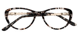 Ishara Cateye Light Tortoise Glasses1