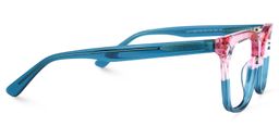 Kriss Square Blue Glasses2