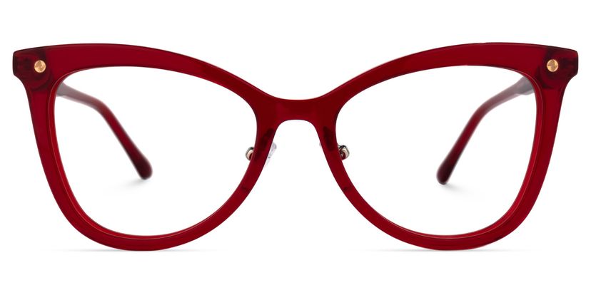Sonya Cateye Red Glasses