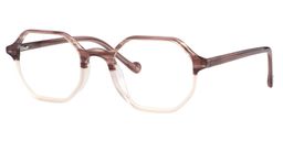 Adelaide Geometric Beige Glasses2