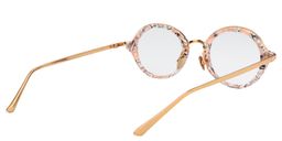 Fiona Round Floral Glasses5