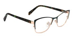  Thurza Cat Eye Green Glasses 4