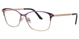 Vanessa Browline Purple Eyeglasses3