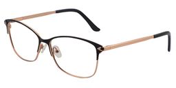 Vanessa Browline Black Eyeglasses3